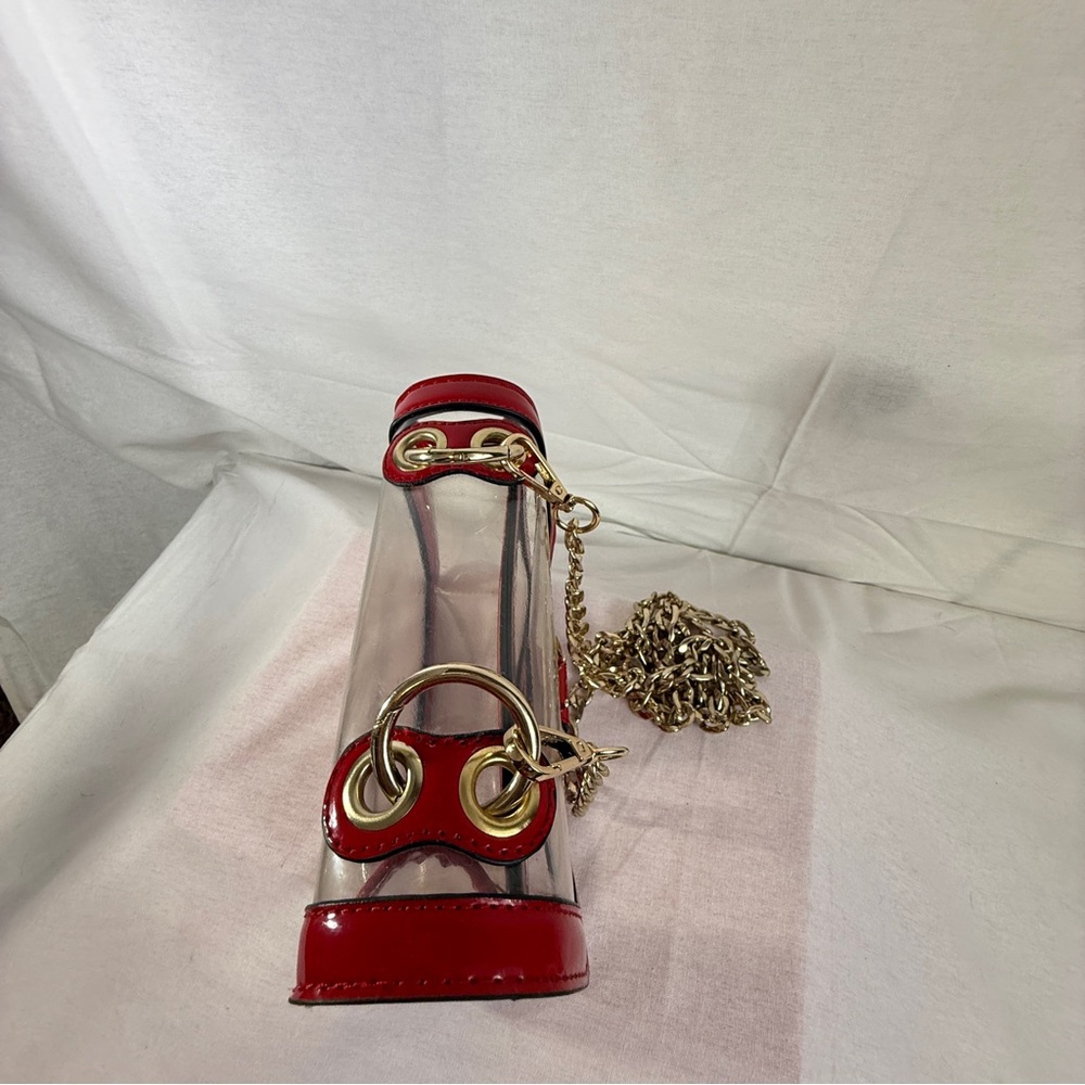 Affordable Fashion Finds Transparent Red Crossbody Bag - Picture 4 of 4